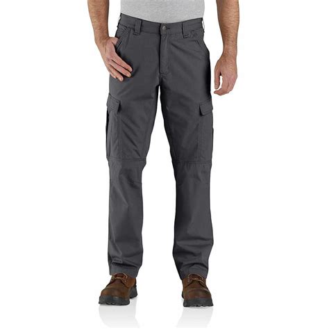 Carhartt Mens Force Relaxed Fit Ripstop Cargo Work Pant Shadow 30w
