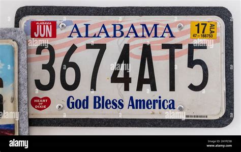License Plate Alabama Hi Res Stock Photography And Images Alamy