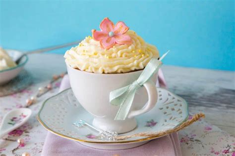 Cook this mug cake recipe in the microwave. Rezept für den besten Vanille Mug Cake