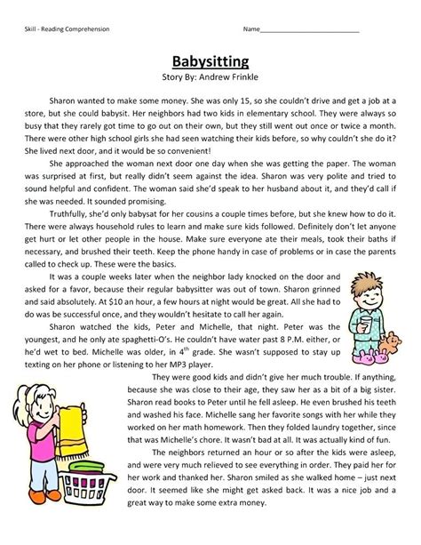 4th Grade Science Reading Comprehension Pdf Fill Online Printable