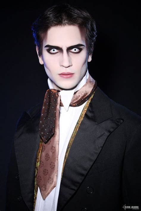 Vampier Maquillaje De Drácula Maquillaje Que Da Miedo Maquillaje Halloween Hombre Noche De