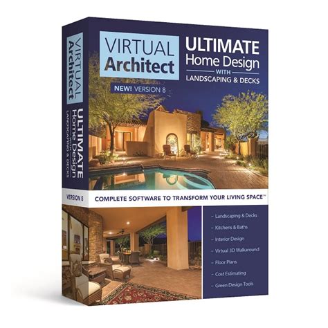Virtual Architect Ultimate Home Design Software With Landscape And Deck