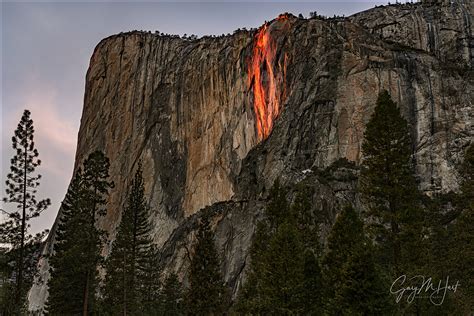 Horsetail Fall El Capitan Picnic Area Yosemite Eloquent Images By