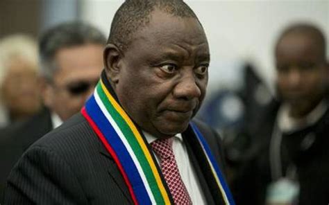 The president of the union, mr cyril ramaphosa, said num leaders would meet privately before. Deputy Cyril Won't Make A Good President, He's A Wife ...