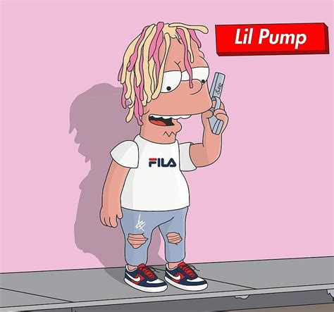 Bart Simpson Lil Pump Supreme Lil Pump Hd Wallpaper Pxfuel