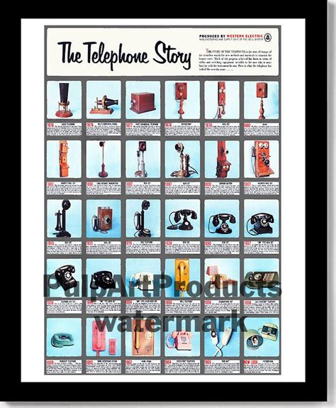 The Telephone Story C1960s Bell Telephone History Etsy