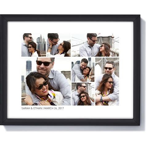 11x14 Framed Photo Collage In 2020 Frame Custom Framing Collage