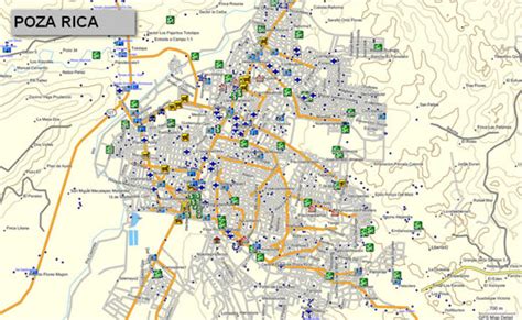 Mapa Topográfico De Veracruz México Para Gps Garmin Cartografia