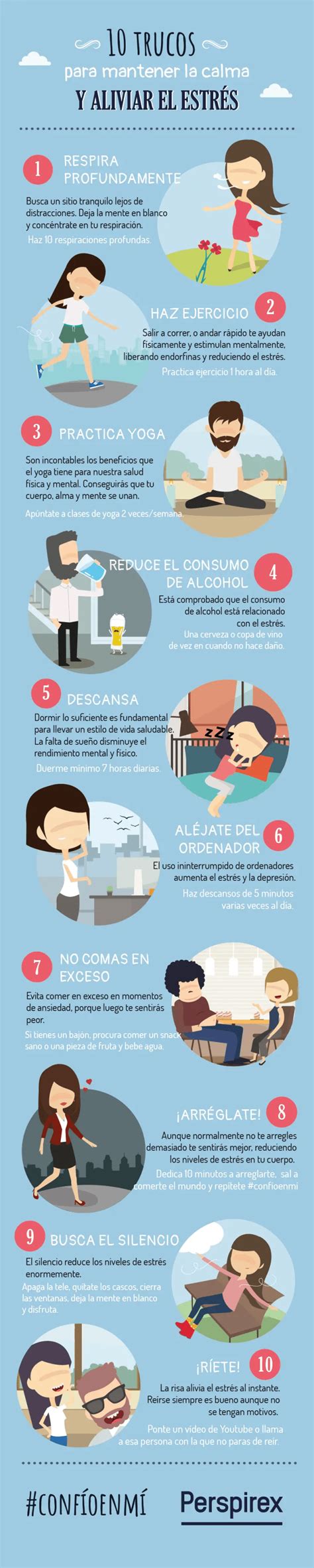 Infografia Curiosidades 10 Trucos Para Conservar La Calma Tavnews