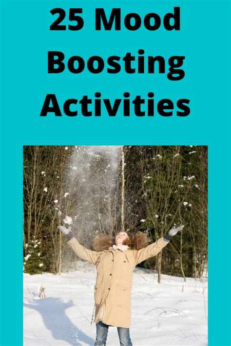 25 Mood Boosting Activities