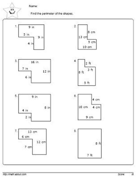 Master Calculating Perimeters With These Worksheets Area Perimeter