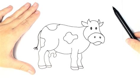 Cómo Dibujar Una Vaca 】 Paso A Paso Muy Fácil 2024 Dibuja Fácil
