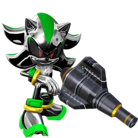Android Shadow Green Render By Nibroc Rock On Deviantart Sonic And
