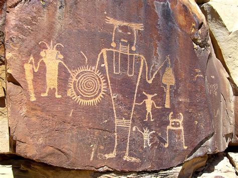 Petroglyphs Pictographs And A Geoglyph Rock Art Of The American