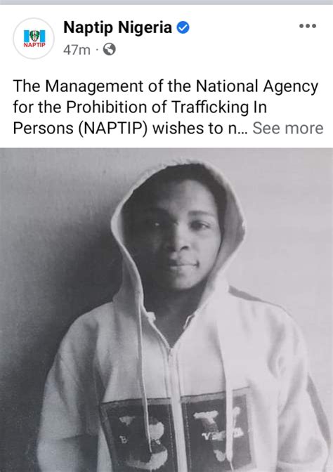 Naptip Rescues Victim Of Human Trafficking