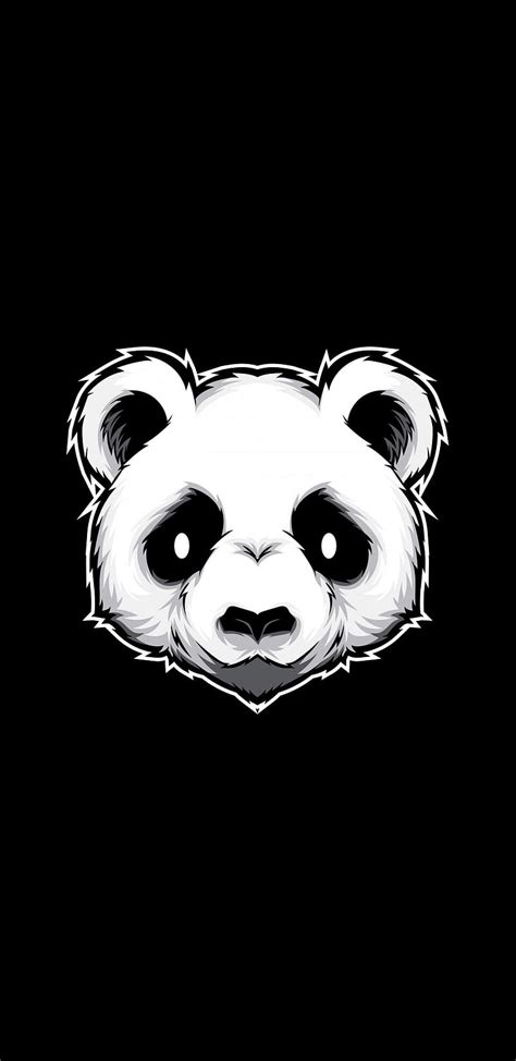 Tisztán Talán Hajtás Panda Black Hd Wallpaper Józanság Délkeleti Boltív