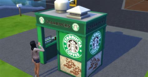 Mod The Sims Starbucks To Go By Arli1211 • Sims 4 Downloads