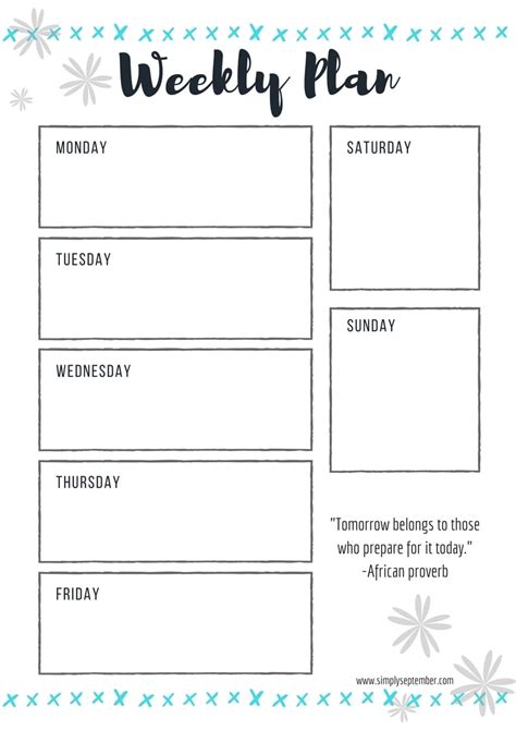 How To Successfully Complete Your Weekly To Do List Free Printable