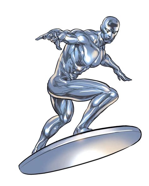 Silver Surfer Silver Surfer Silver Surfer Comic Marvel Comics Art