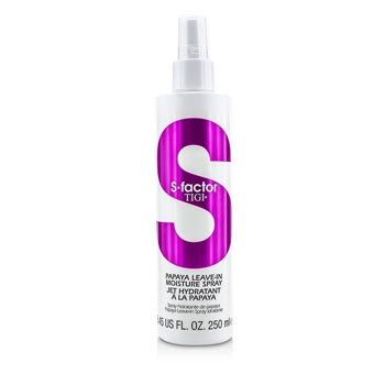 S Factor Papaya Leave In Moisture Spray Tigi F C Co Usa