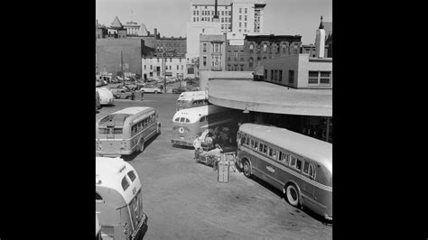 Cincinnati Ohio Greyhound Bus Station Scenes 1943 Greyhound Bus Bus