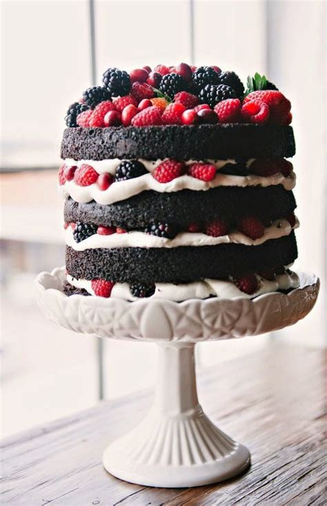 Dirtbin Designs Chocolate Fruit Cake Desserts Cake