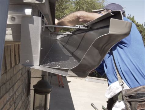 Snaplock Gutter Installation Austin Gutterman