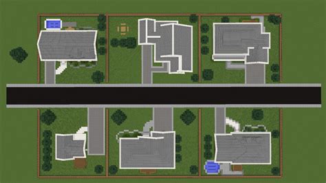 Suburbanmodern Town Minecraft Map