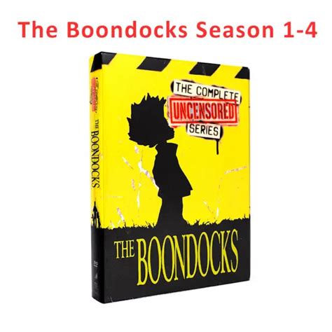 The Boondocks Season 1 4 Dvd Complete Tv Series English Boxset 11discs