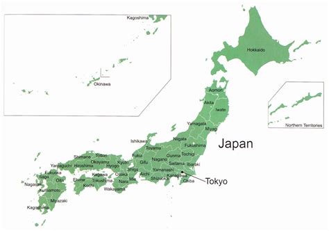 Japonya Haritas Lke Haritalar Uydu Harita