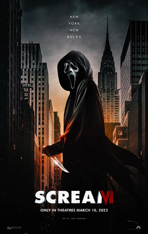 Scream Vi 6 Poster Fanmade Фильмы ужасов Фильмы Кино