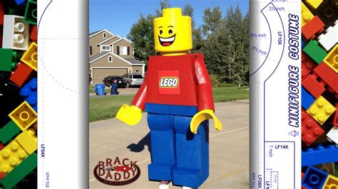 Lego Minifigure Costume Tutorial How To Build The Best Replica Youtube