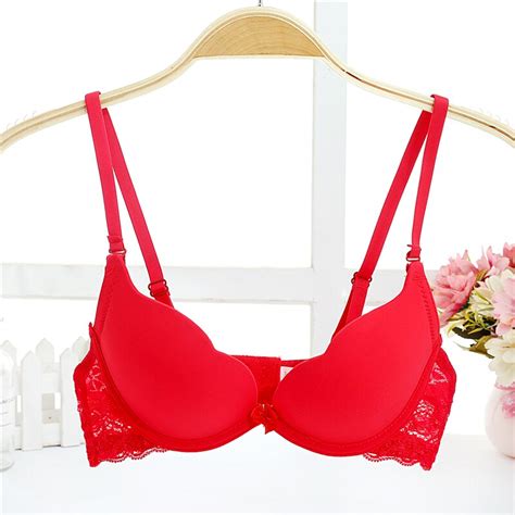 Mozhini Sexy Double Push Up Bras For Women Underwear Push Up Gather Bras Invisible Bra Push Up