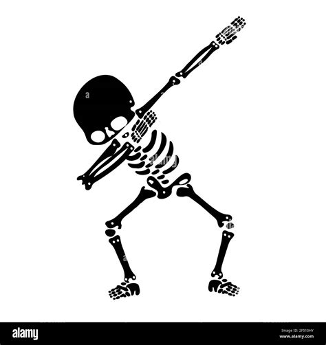 Skeleton Dab A Group Of Skeletons Dabbing Stock Vector Image And Art Alamy