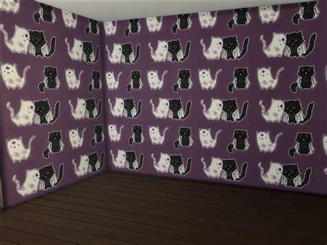 The Sims Resource Quirky Cat Wallpapers