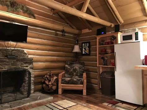 We have 50 amp full hookup rv sites and sites for travel trailers, popup and tents. Log Cabin Rental near Chase Lake, New York