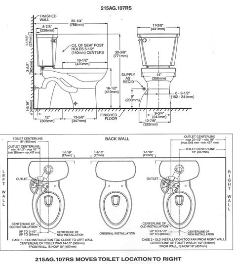 Toilet Installation Dimensions Best Design Idea