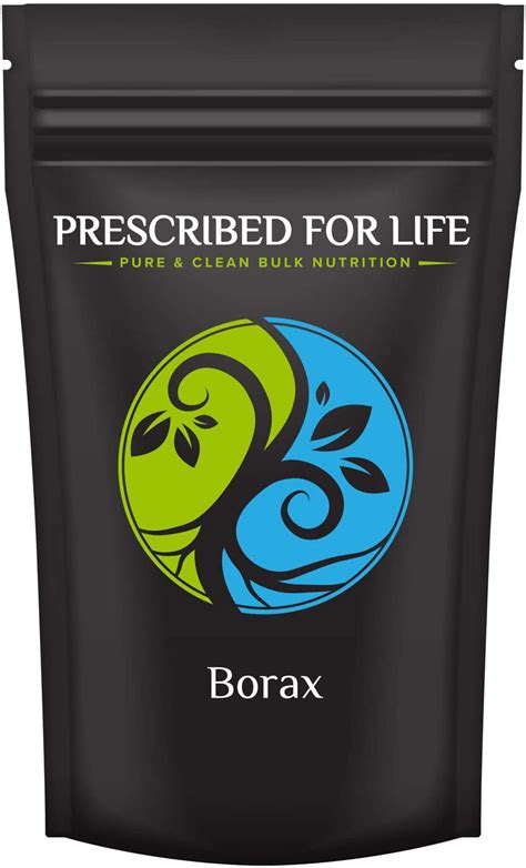 Borax All Natural Sodium Borate 10 Mol Mineral Powder 1 Lb Walmart