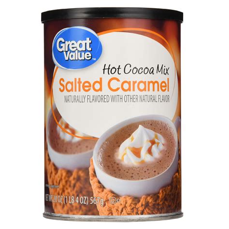 Great Value Hot Cocoa Mix Salted Caramel 20 Oz