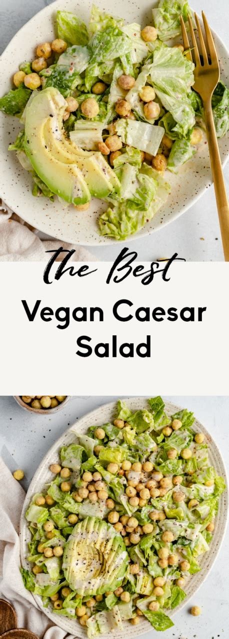 The Best Vegan Caesar Salad Recipe Ambitious Kitchen