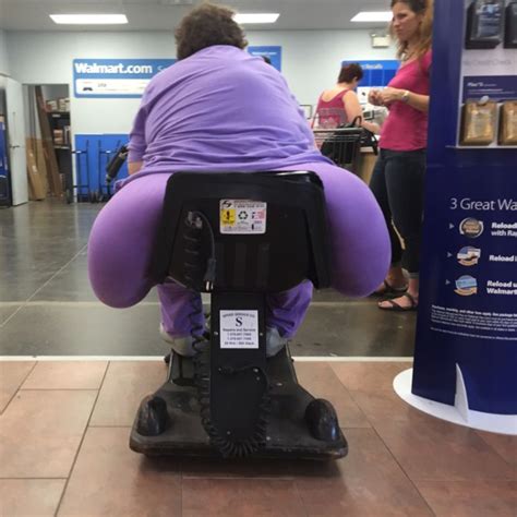 Americans Riding Around Walmart In Really Weird Ways