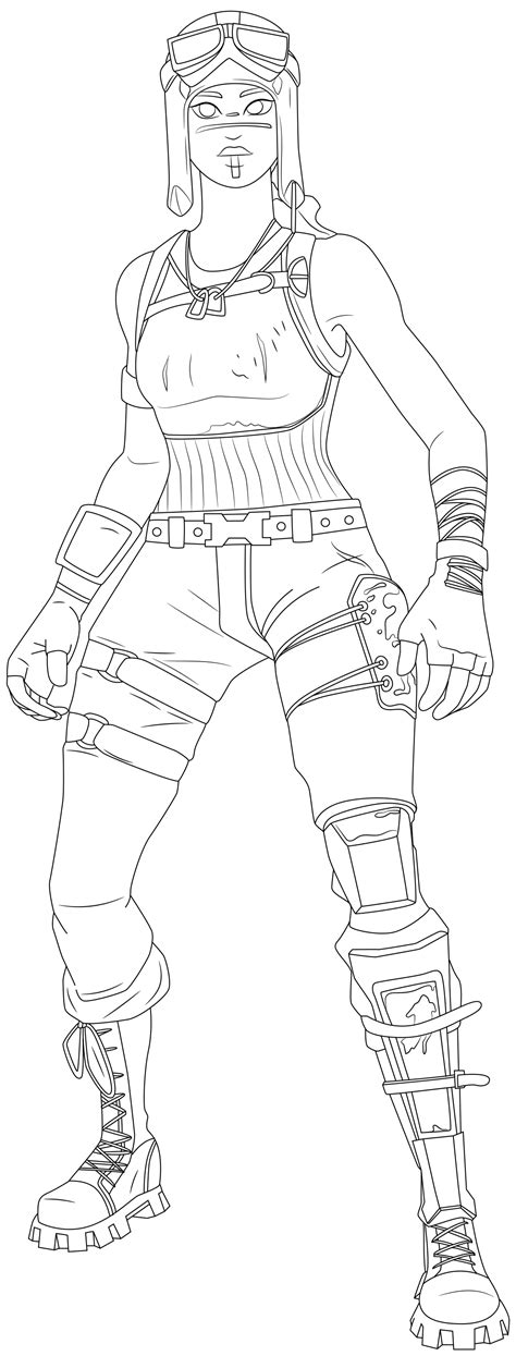 The costume renegade raider belongs to chapter 1 season 1. Fortnite Coloring Pages 25+ Free - Ultra High Resolution