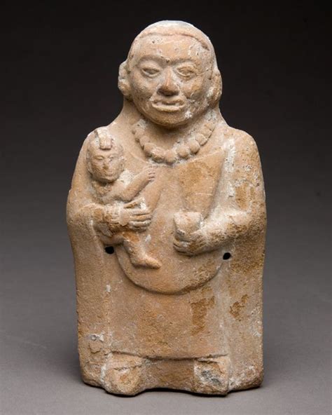 Jaina Female Maternity Figure Maya East Mexico Sculpture Projects