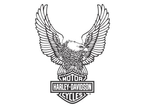 Download Harley Davidson Eagle Logo Png And Vector Pdf Svg Ai Eps Free