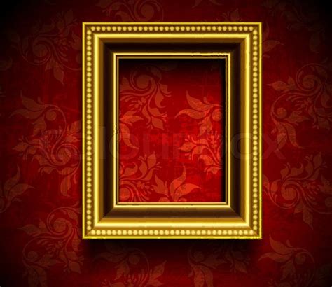 There are also a lot other advantages. Picture Frame Wallpaper Background ... | Stock vector ...
