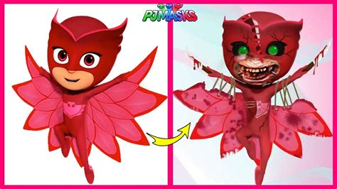 Pj Mask Owlette As Zombie 😱 Unbelievable 2023 Youtube