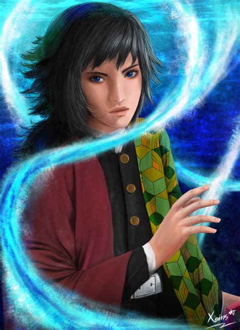 Giyuu Tomioka by xeinsart01 on DeviantArt