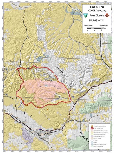Pine Gulch Fire Officially The Largest Fire In Colorado History
