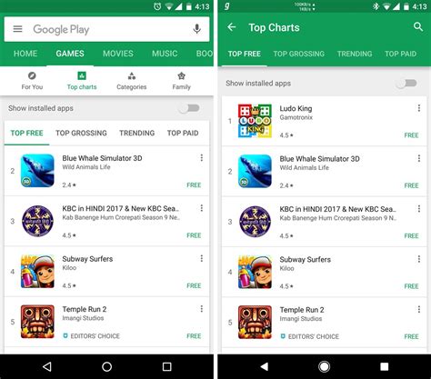 No installing apk files from who knows where. Google Play Store update with UI changes rolling out