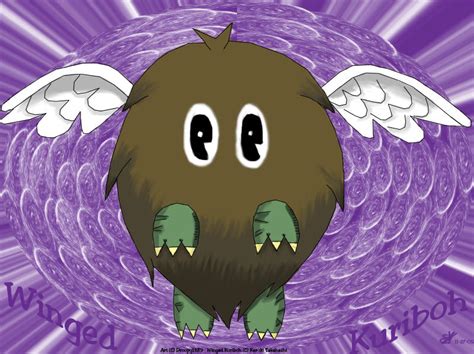 Yu Gi Oh Gx Winged Kuriboh By Droopy1389 On Deviantart
